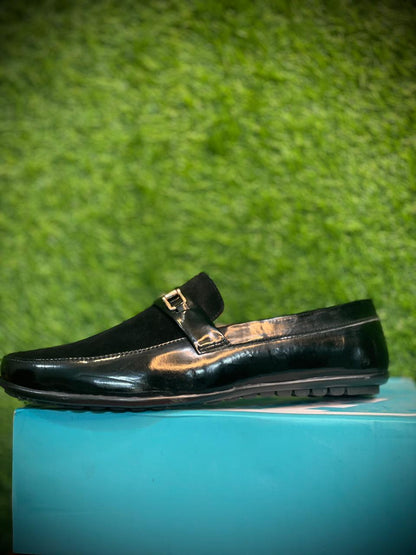 Men Casual loffer (black synthetic)